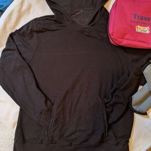 Erika super nice touch black sweatshirt